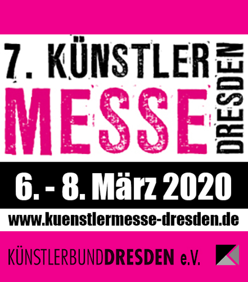 Anzeige für Künstlermesse